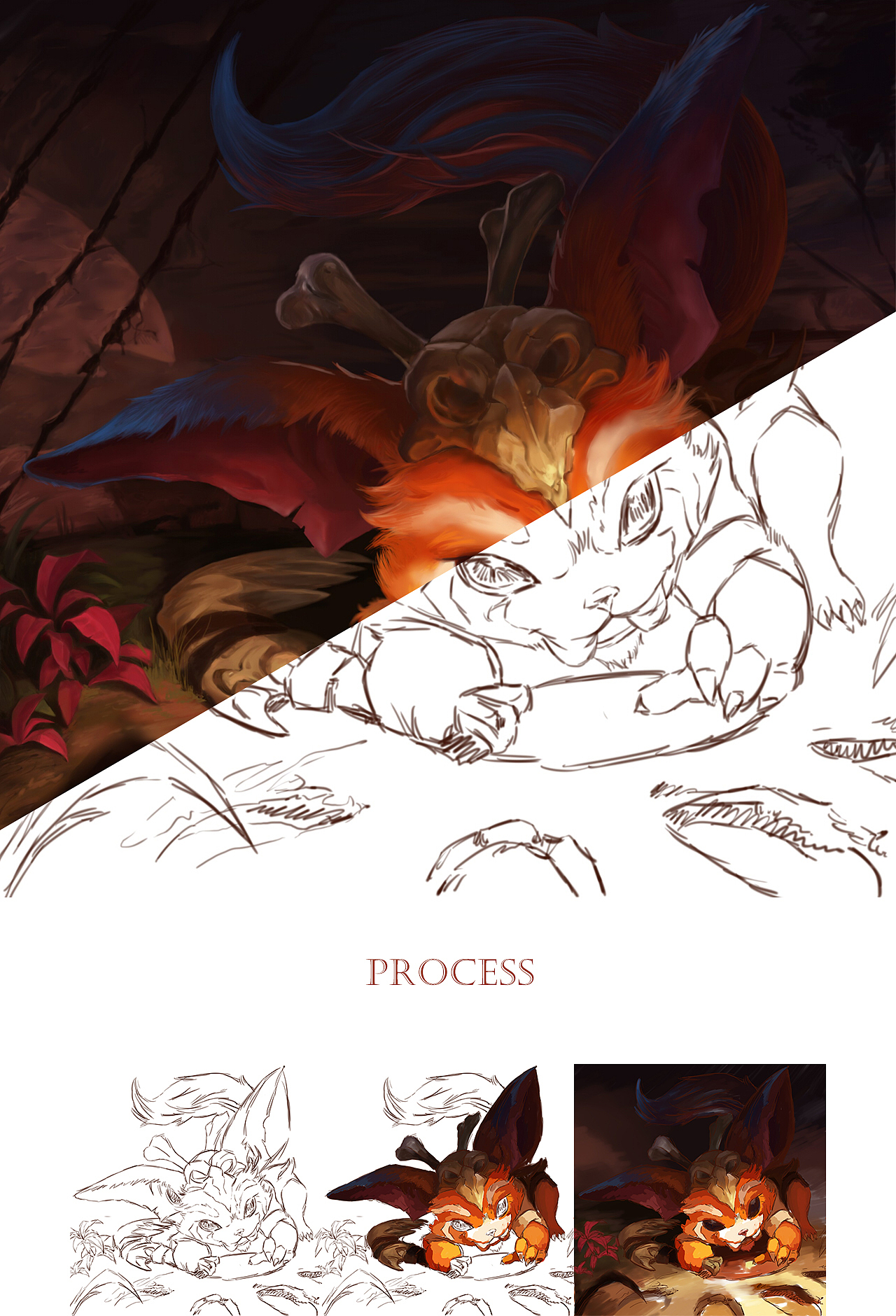 【手绘】纳尔（图ZNTk2Mzg5NjA=） - 创作习作 - 站酷设计师小菊黄原创素材 - 站酷ZCOOL