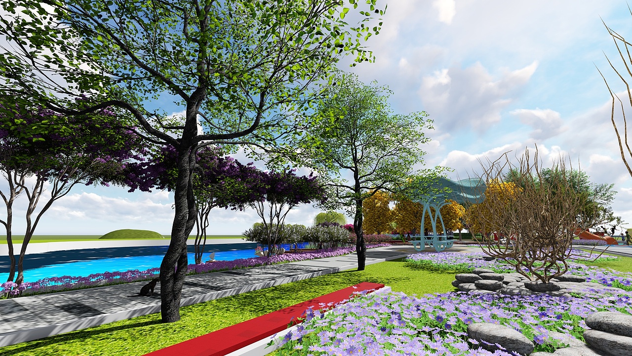 滨水公园景观设计lu