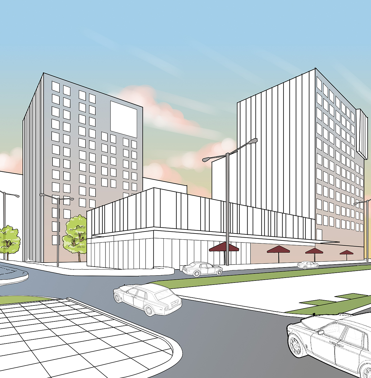 手繪分鏡-場景概念（圖ZMjA0MjY5MDU2） - 設(shè)定/分鏡 - 站酷設(shè)計(jì)師燈鯊原創(chuàng)素材 - 站酷ZCOOL