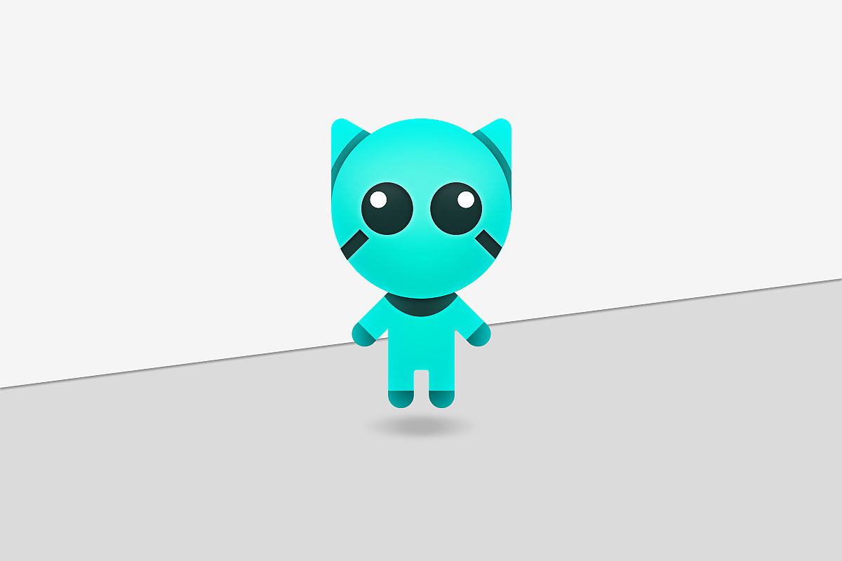 云猫点餐logo/小程序/后台app|平面|品牌|inblack - 原创作品 - 站酷