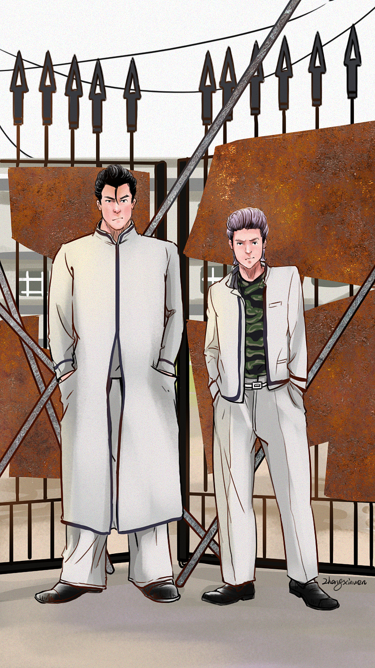 我是大哥大4|插画|创作习作|张馨文1573_原创作品-站酷zcool