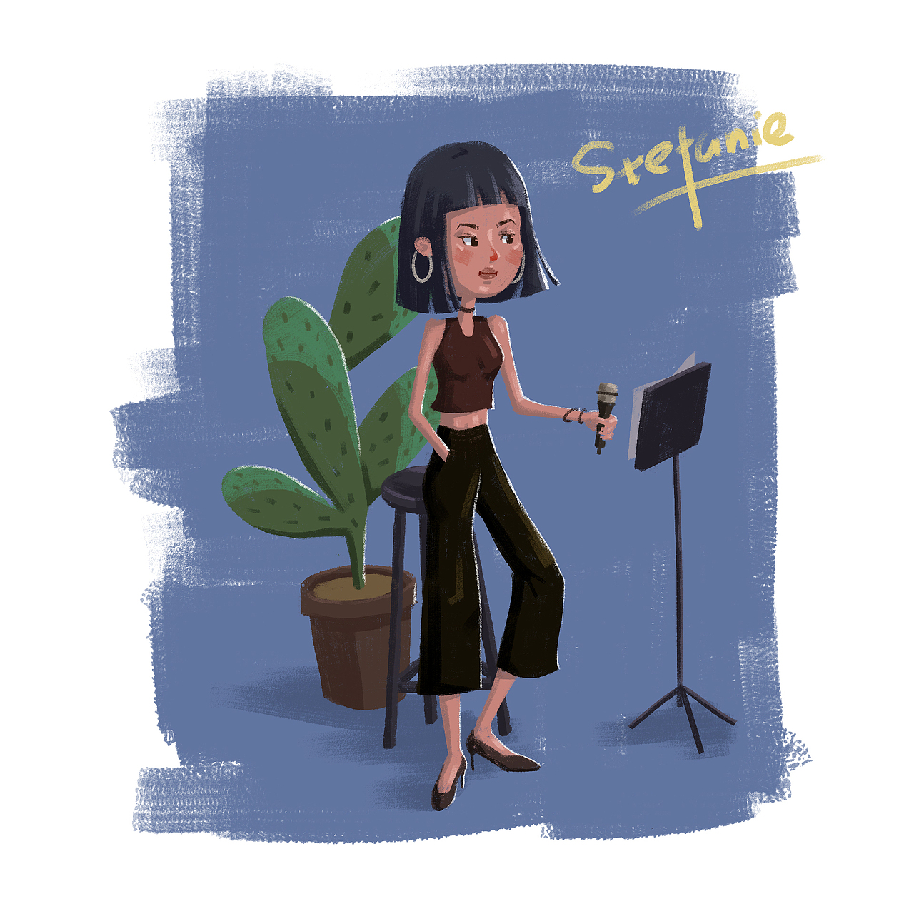 人物涂鸦（图ZMTQ4MzE2MTQ4） - 新锐潮流插画 - 站酷设计师kukumaluN原创素材 - 站酷ZCOOL