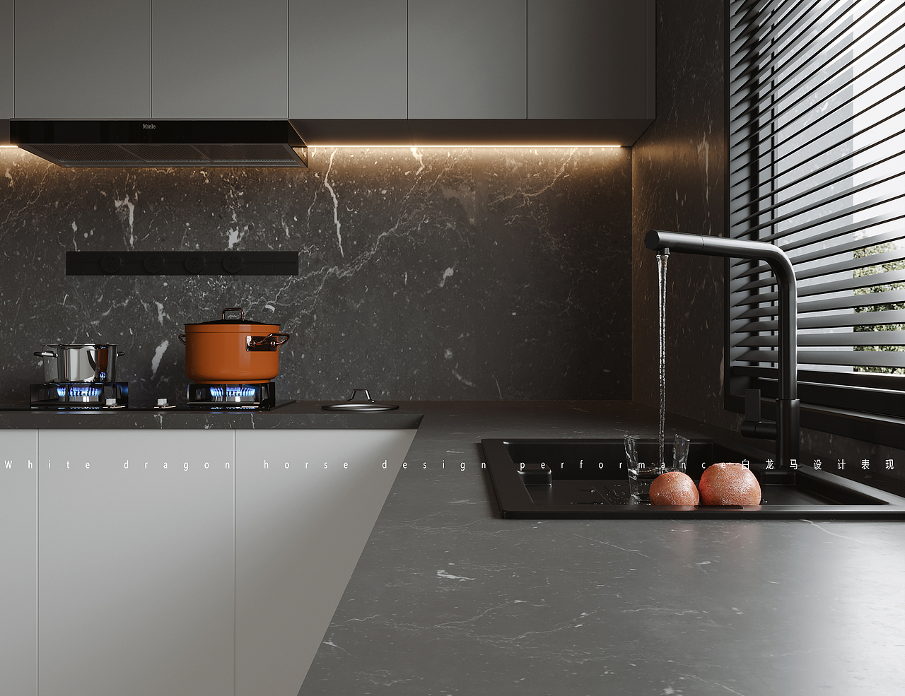 现代黑白灰||CR写实（图ZMjgxNDYyMTYw） - 家装设计 - 站酷设计师bingkele原创素材 - 站酷ZCOOL