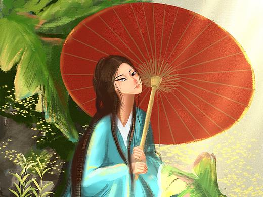 画师繁星计划第二周——古装厚笔创作（个人主页-ZNjE0Mjg1MzI=） - 创作习作 - 站酷设计师ye小月也原创素材 - 站酷ZCOOL