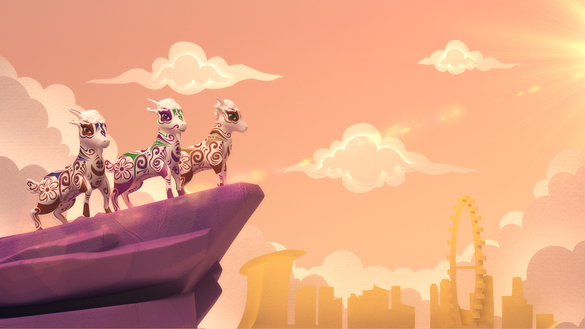 STARHUB 羊年ID（圖ZOTcwOTc0Njg=） - 欄目片頭 - 站酷設(shè)計(jì)師JUGE九格原創(chuàng)素材 - 站酷ZCOOL