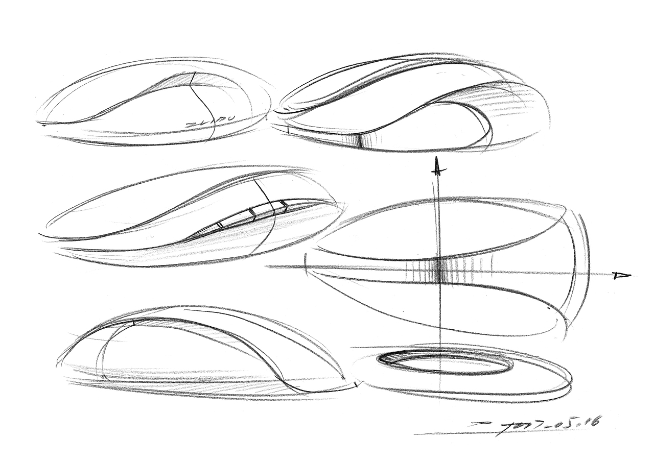 2017产品设计手绘5月一日一画