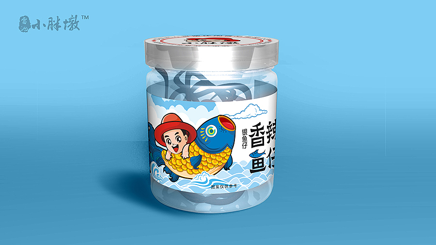 小胖墩香辣鱼仔包装设计（图ZODYyNjY4OTY=） - 包装 - 站酷设计师天才小胖墩原创素材 - 站酷ZCOOL