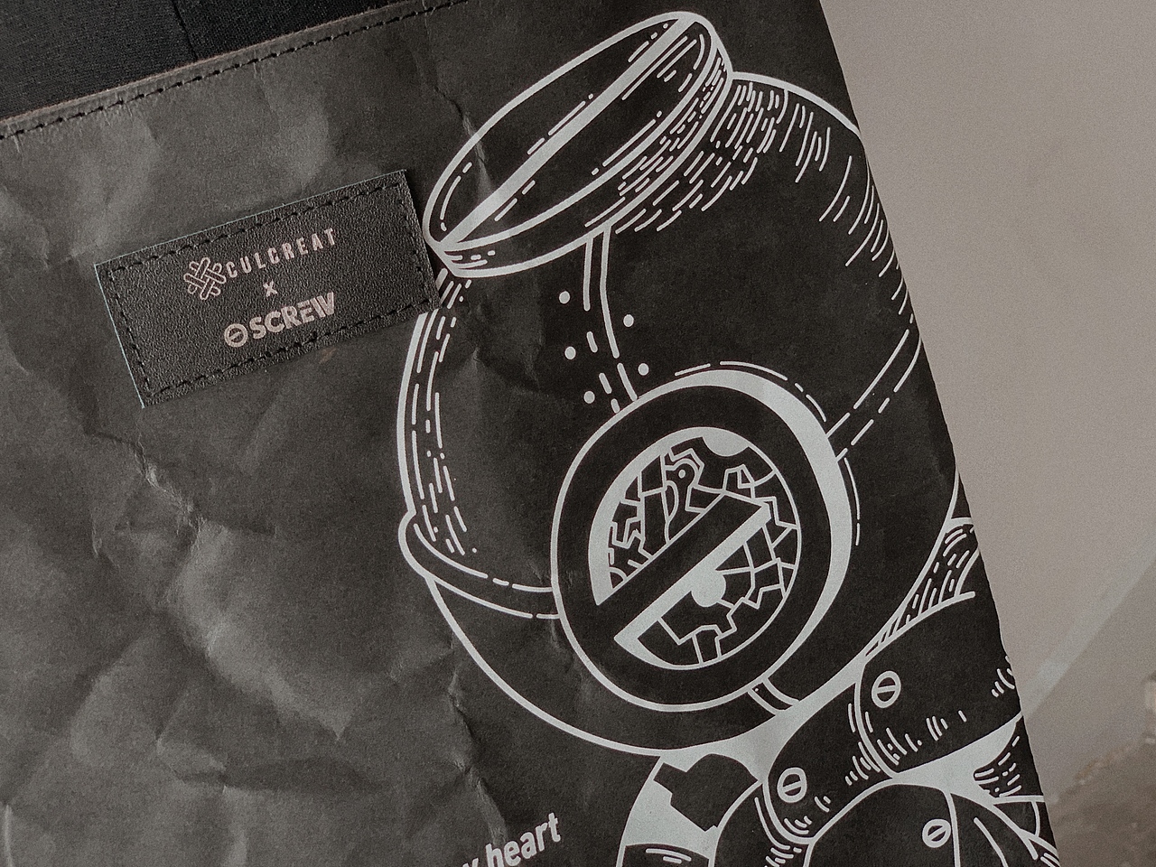 SCREW X CulCreat跨界联名环保包（图ZMTc2MTIzMzQw） - 生活用品 - 站酷设计师SCREW6原创素材 - 站酷ZCOOL