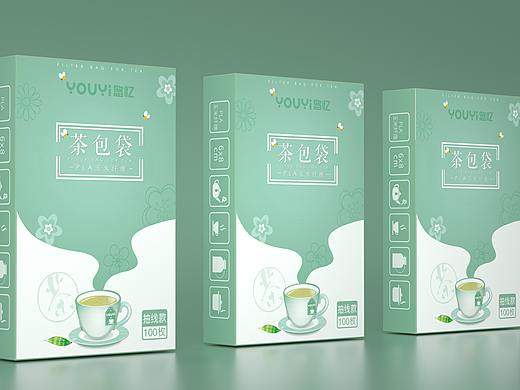 茶叶包装渲染