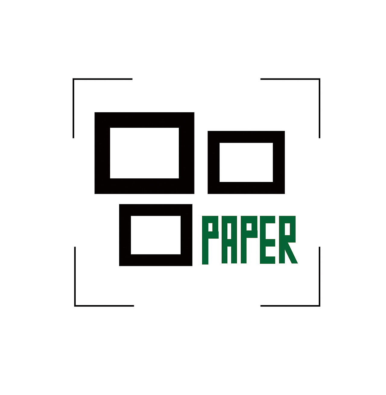 纸张扫码LOGO（图ZMTE4NTkwNTg4） - Logo - 站酷设计师李敬文原创素材 - 站酷ZCOOL