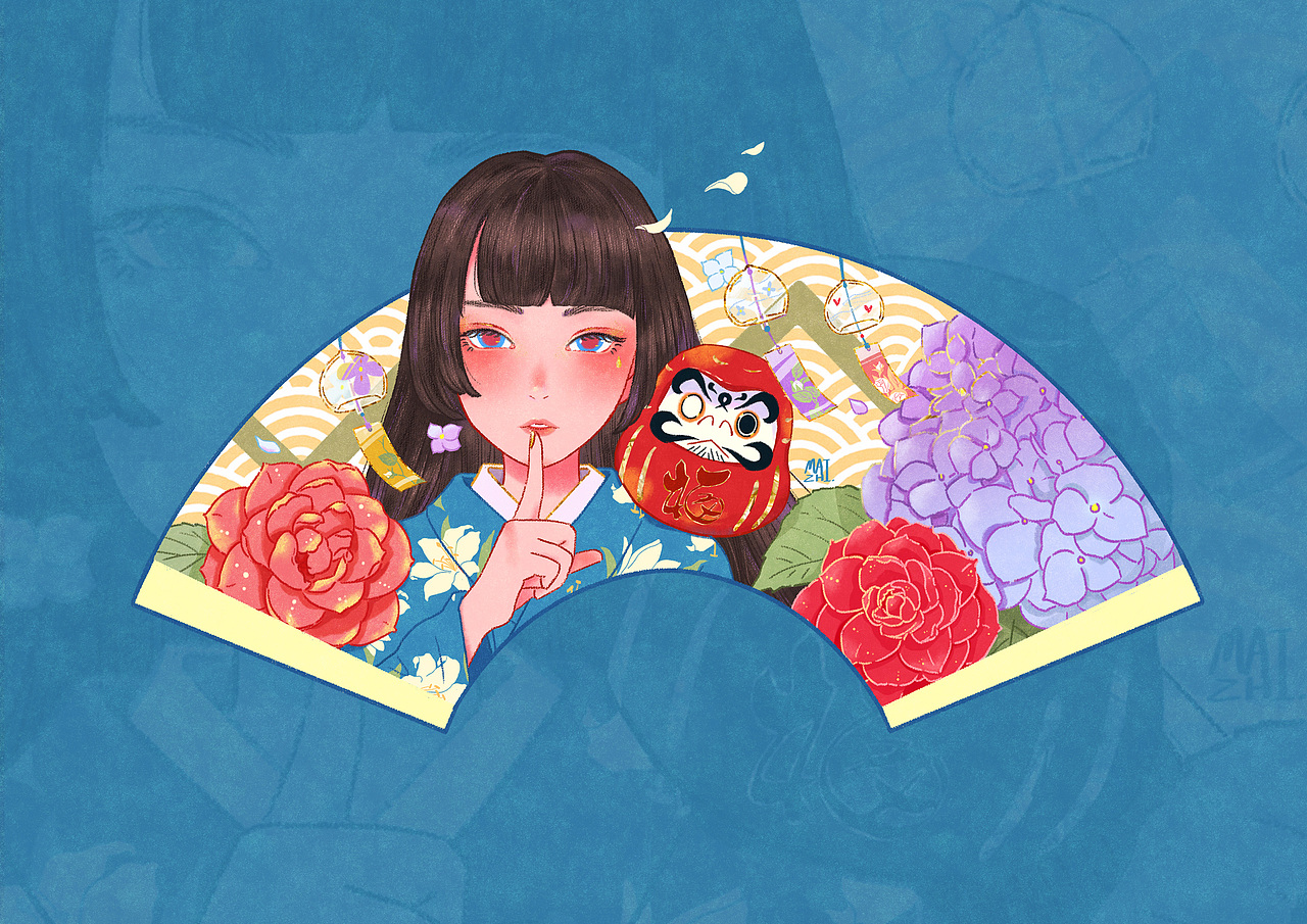 摸魚圖&節(jié)日賀圖（圖ZMTY3ODkzMzgw） - 創(chuàng)作習(xí)作 - 站酷設(shè)計(jì)師麥吱XD原創(chuàng)素材 - 站酷ZCOOL