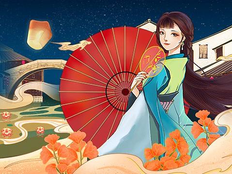 南浔古镇 “众里浔ta” 开屏海报