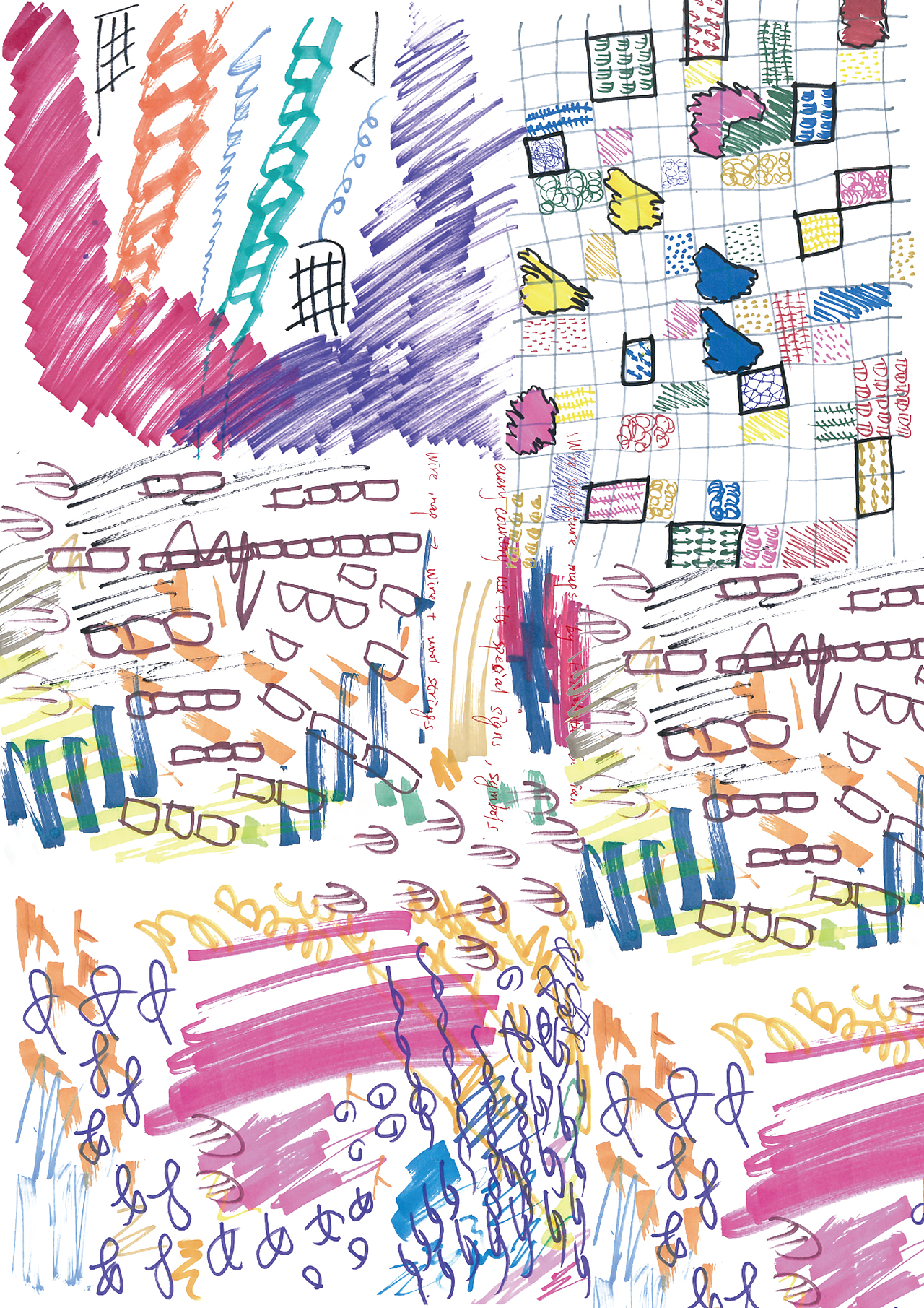 仿 Jean-Michel Basquiat 练习和印花