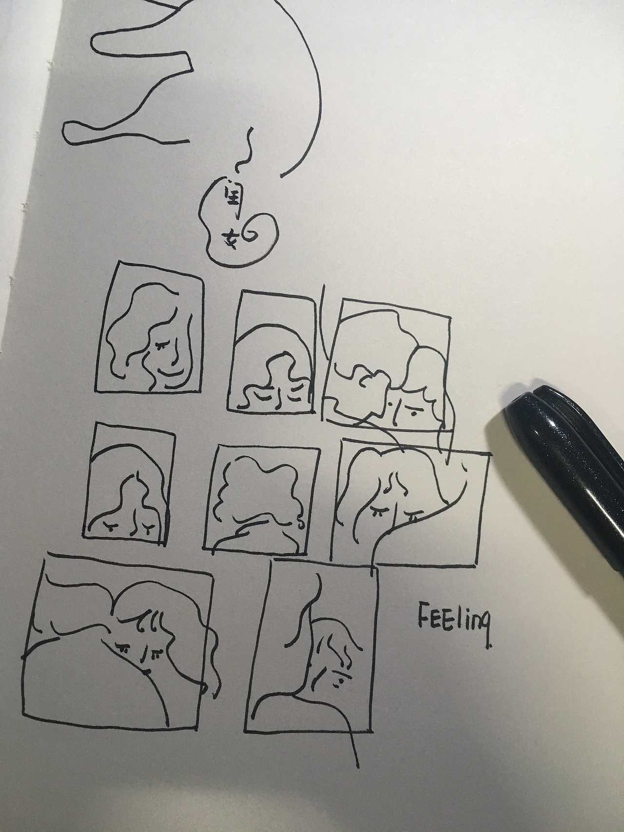 日常（图ZOTY3ODI5OTI=） - 新锐潮流插画 - 站酷设计师请叫我温暖原创素材 - 站酷ZCOOL