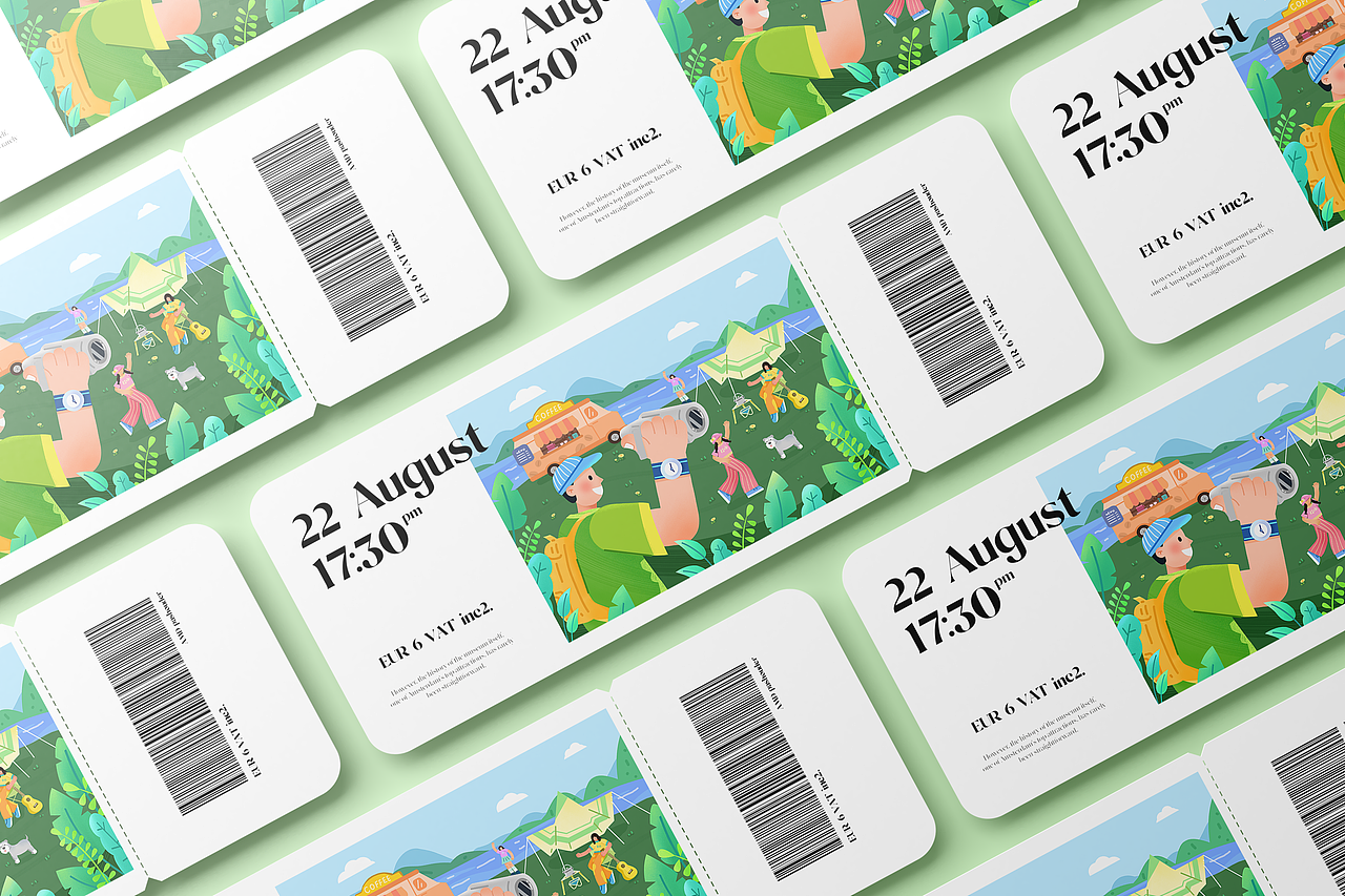 秋日趣露营（图ZMzUzODk2OTAw） - 商业插画 - 站酷设计师话梅肥兔原创素材 - 站酷ZCOOL