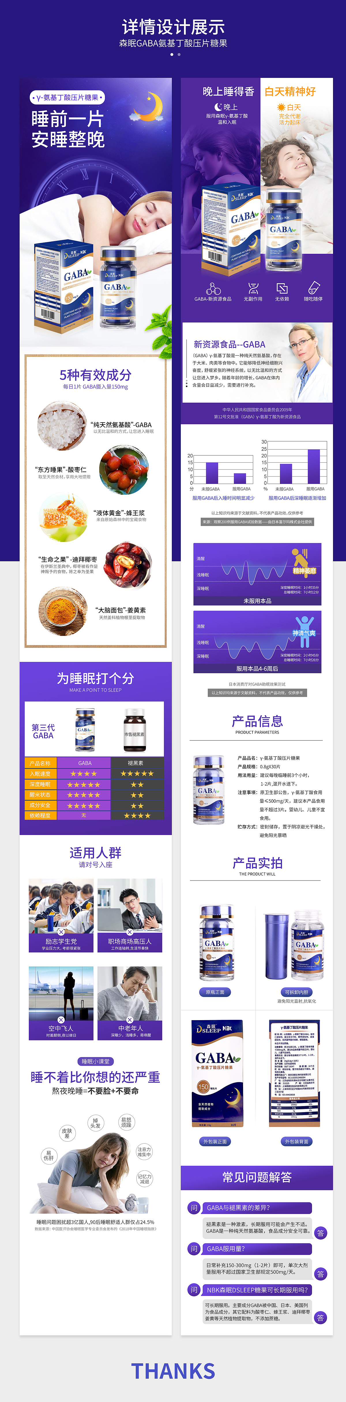 森眠GABA压片糖果详情（图ZMjMyNjUxNjUy） - 电商 - 站酷设计师阿兰喵原创素材 - 站酷ZCOOL