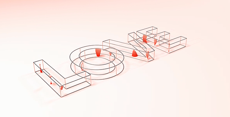 LOVE 字体效果（图ZMTM3Nzc2ODA4） - 动画/影视 - 站酷设计师李非止原创素材 - 站酷ZCOOL