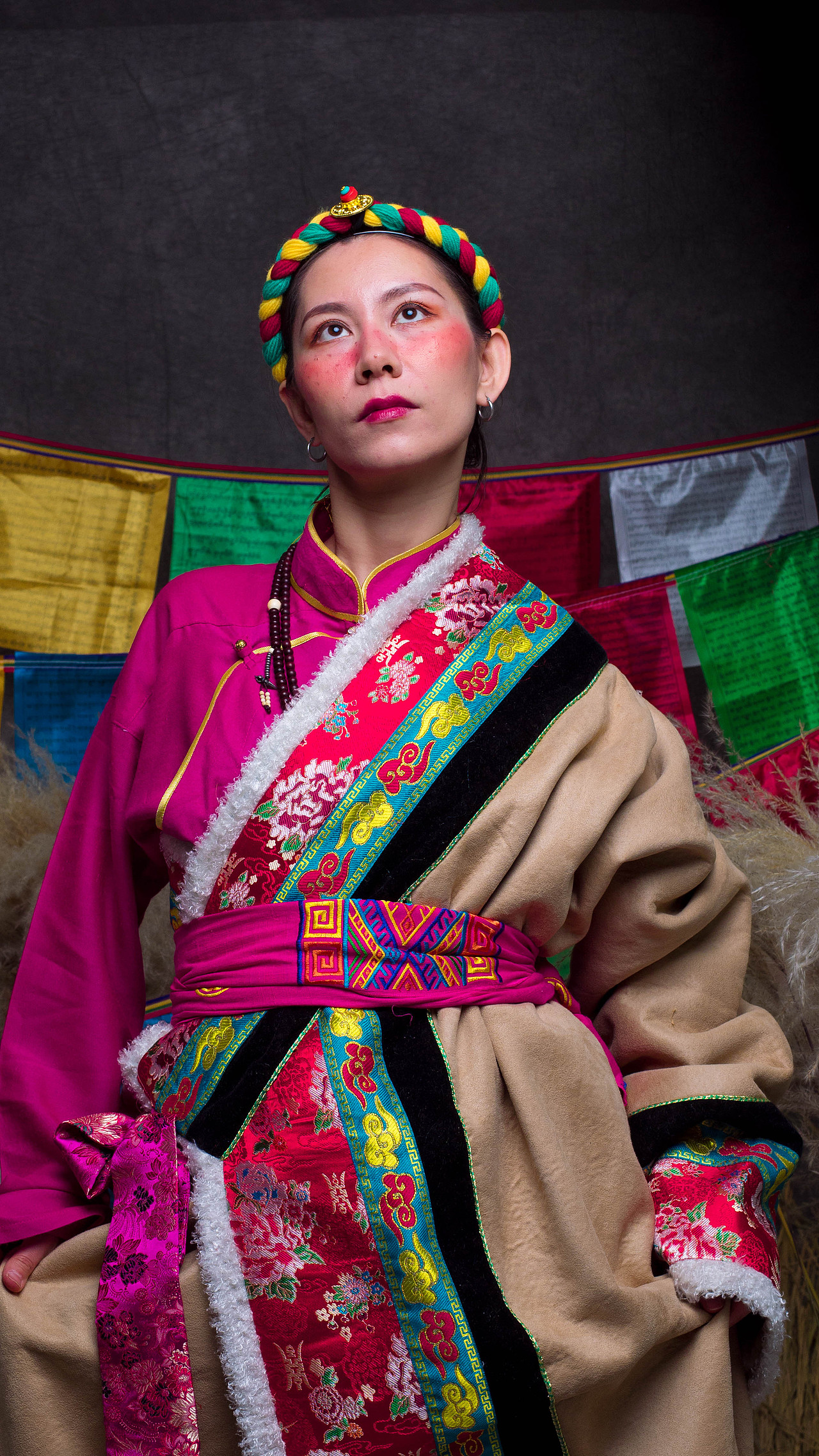 西藏风情人物创作|摄影|人像摄影|frank_69_原创作品-站酷zcool