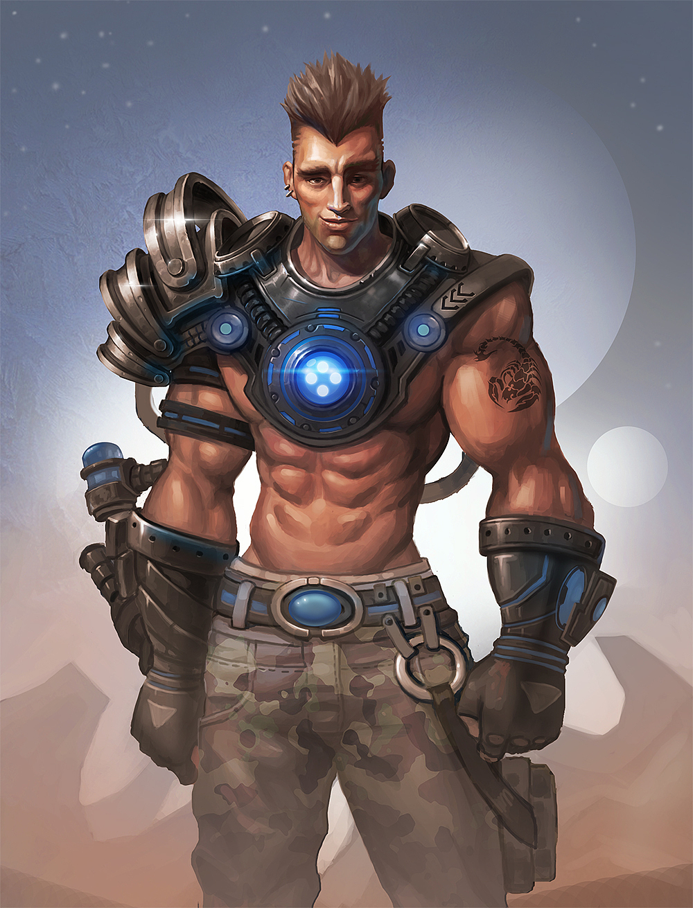 末日战士（图ZMTIwOTk0MTA0） - 创作习作 - 站酷设计师彭刚原创素材 - 站酷ZCOOL