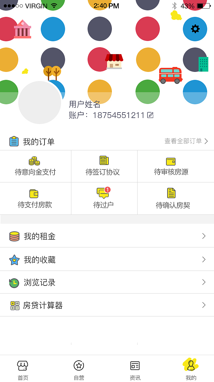外国房3.0 部分页面
