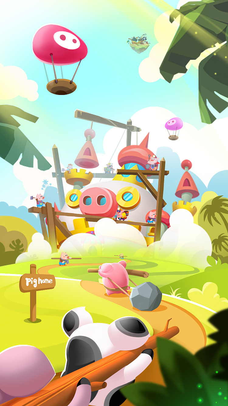 卡通场景|其他|独立游戏|曼斯基_222 - 原创作品 - 站酷 (zcool)