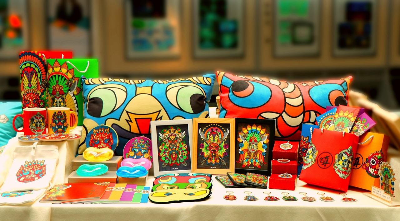 《傩61面》湘西傩面具文创设计