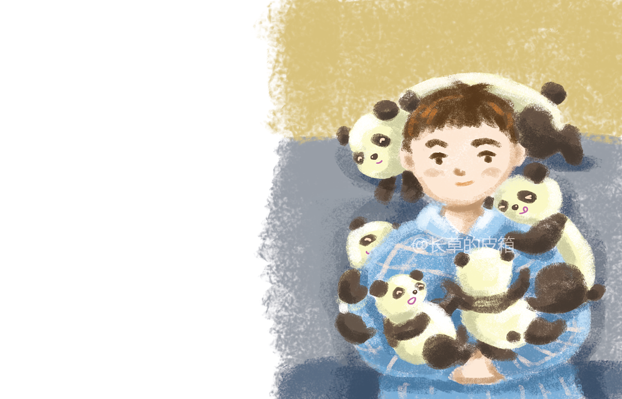 某只生日快乐（图ZMTk2MjExNTc2） - 艺术插画 - 站酷设计师长草的皮箱原创素材 - 站酷ZCOOL