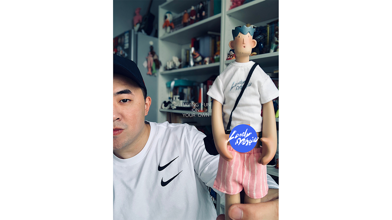 马克与赛克系列第一款公仔lonelymosaic