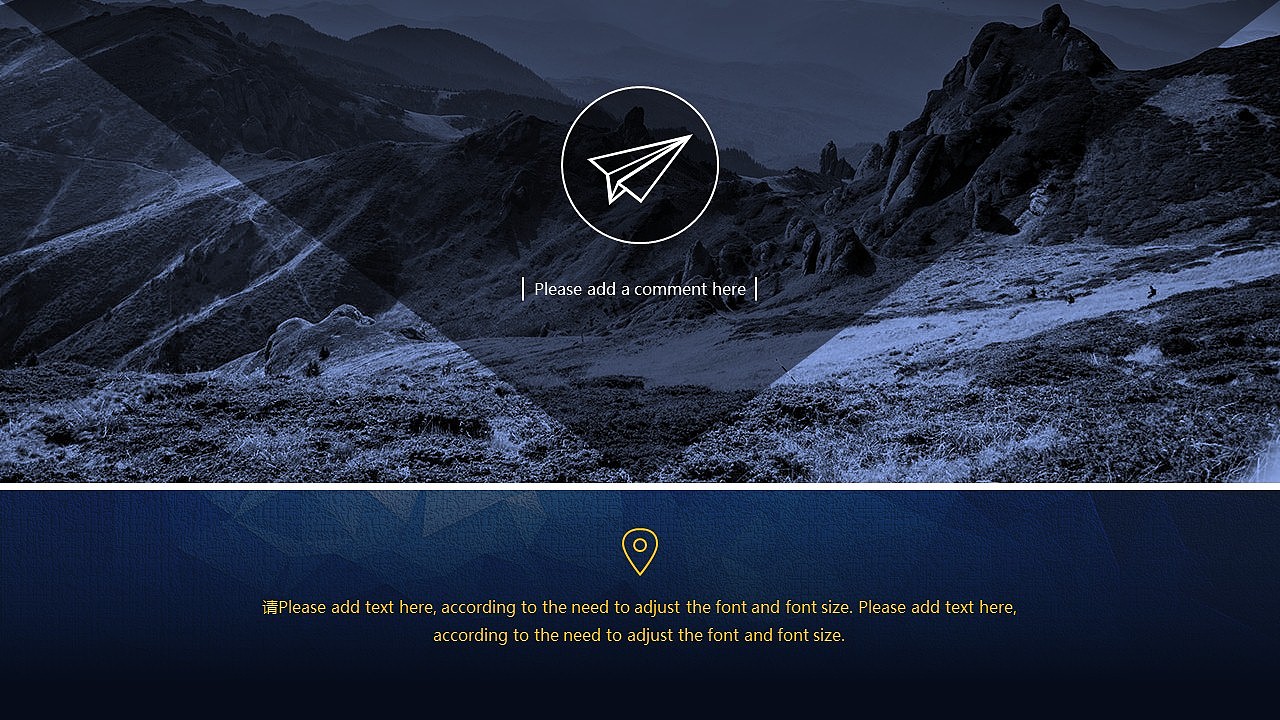 高端蓝色光晕金属质感全动态通用PPT模板（图ZNDI1MzQ3NTY=） - PPT/Keynote - 站酷设计师灰色风原创素材 - 站酷ZCOOL