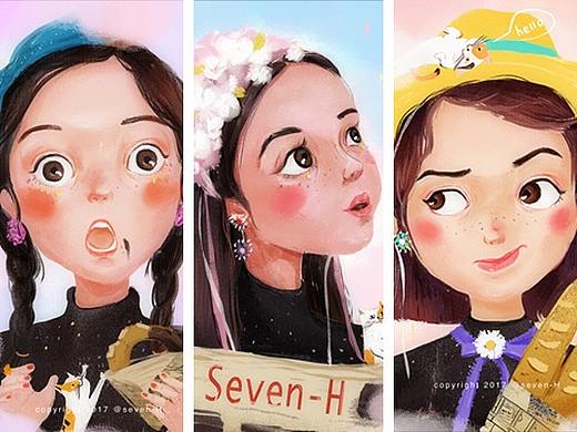 palette的創(chuàng)作過程（完整視頻）（個人主頁-ZMzA5NzcxODA=） - 單幅漫畫 - 站酷設(shè)計師李文星耀原創(chuàng)素材 - 站酷ZCOOL