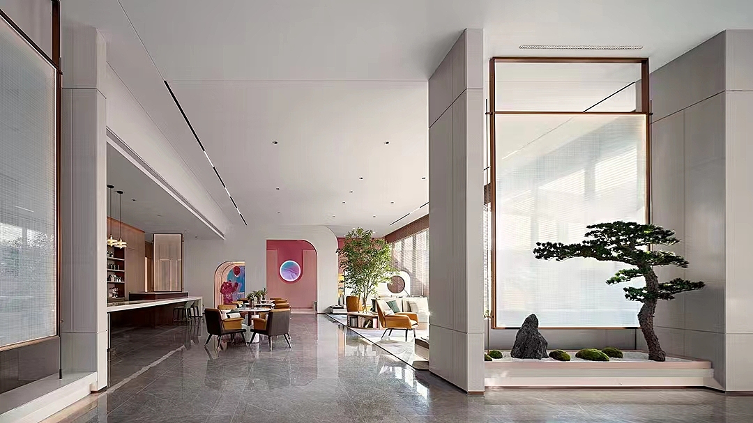 现代雅奢售楼中心设计， 时尚的简洁舒朗之美！（图ZMzUzODMzMjQw） - 商业空间设计 - 站酷设计师陈思宁原创素材 - 站酷ZCOOL