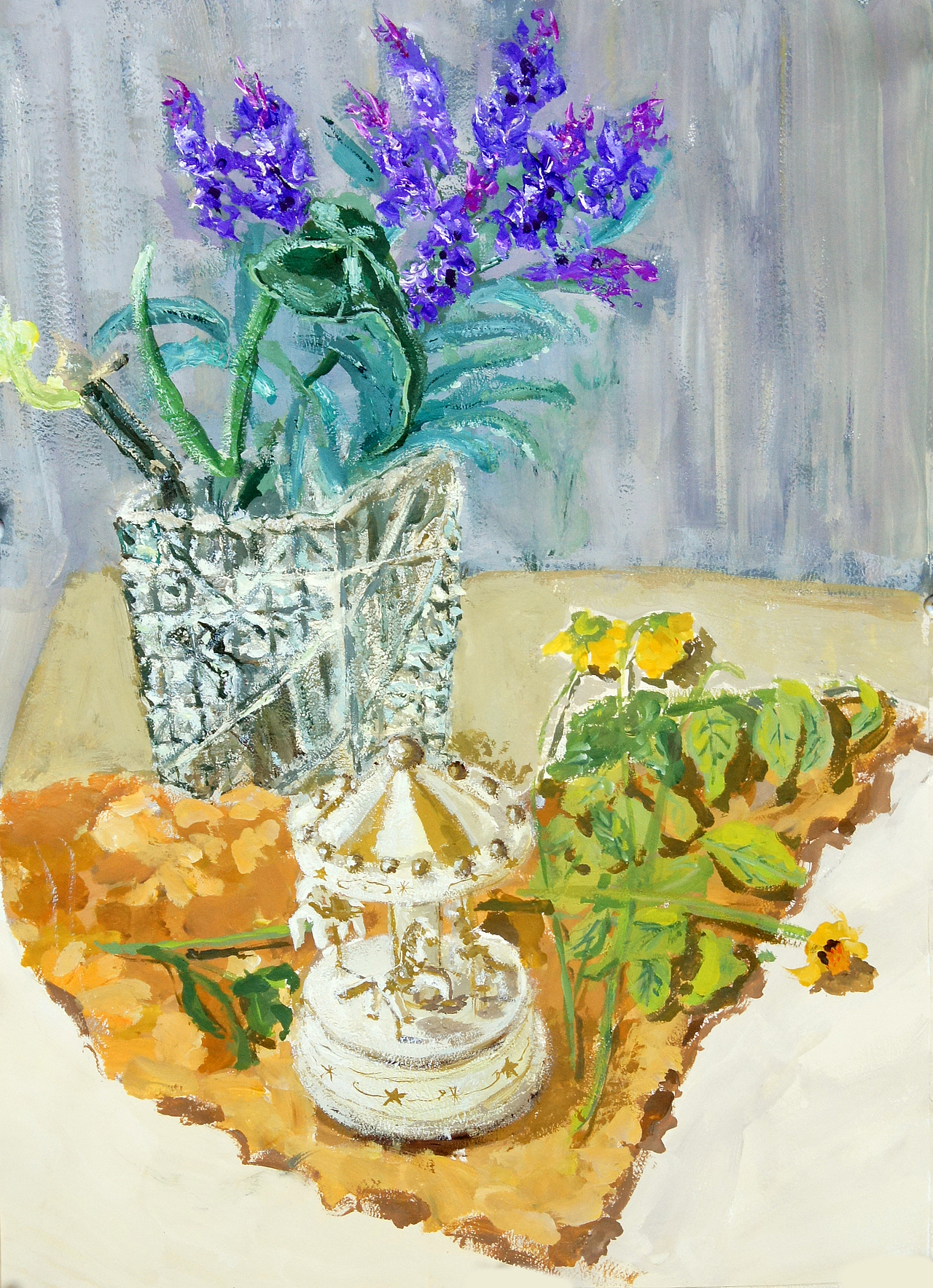 水粉画|纯艺术|绘画|alice单_原创作品-站酷zcool