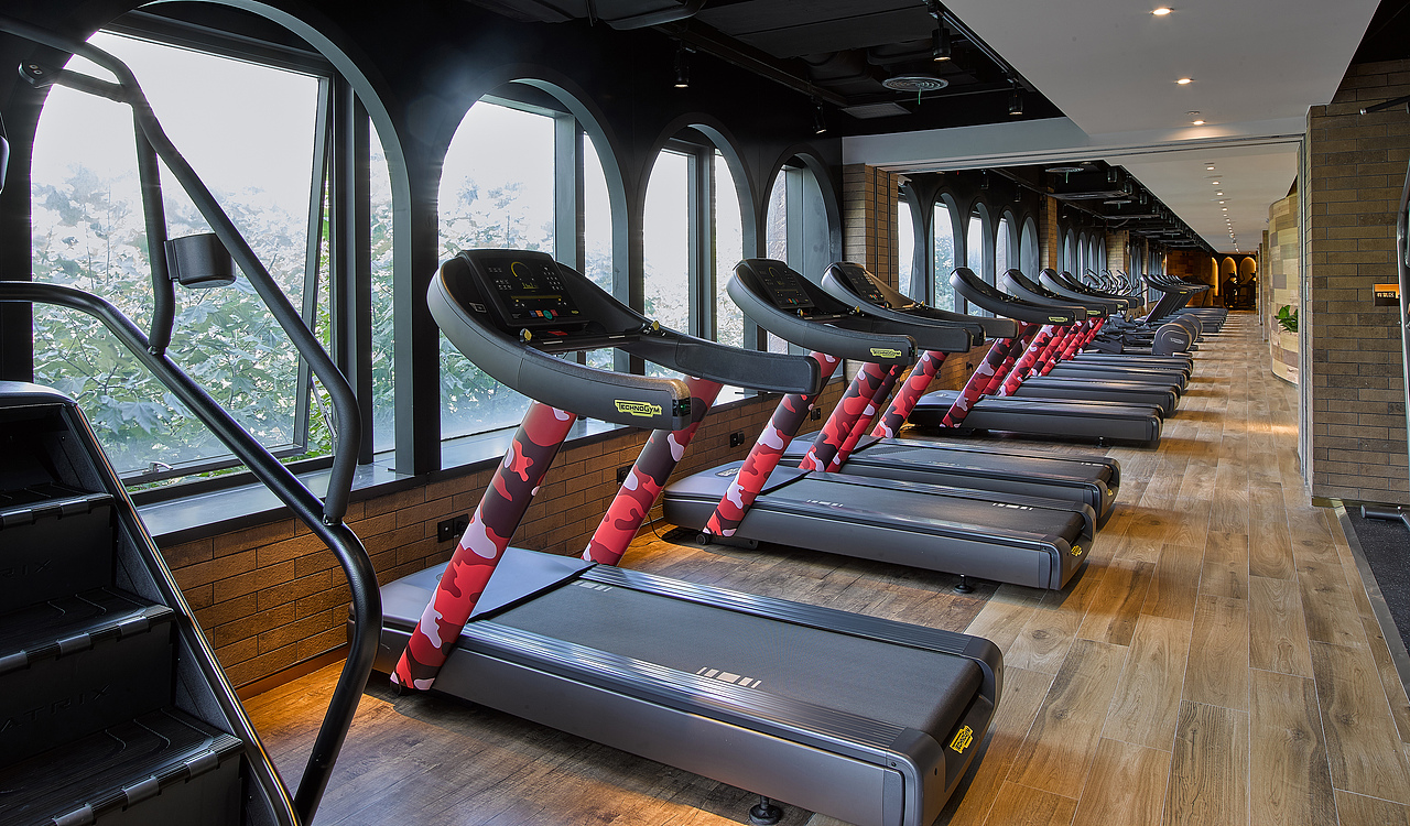 健身房室内场景拍摄 空间摄影 运动场所 游泳馆