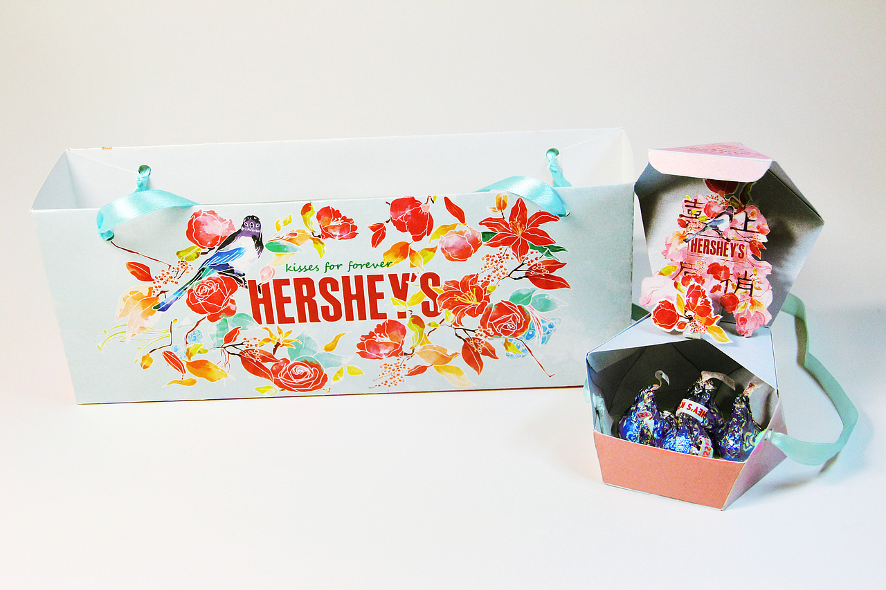 好时巧克力喜糖系列包装