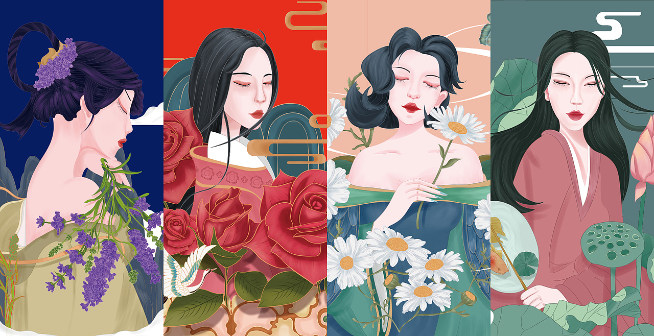 《蒸汽眼罩》产品包装设计丨国潮风&二次元（图ZMjU2MDAzNTY0） - 品牌 - 站酷设计师山人说品牌原创素材 - 站酷ZCOOL