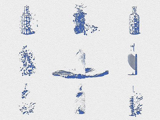 C4D运动图形动画《疯狂的瓶子》