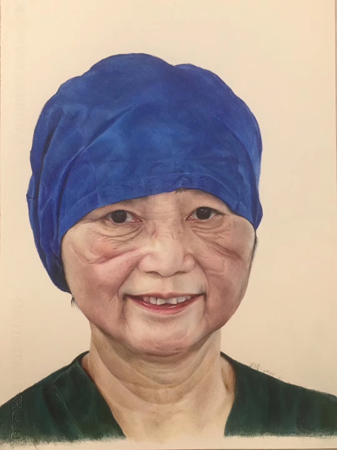 【彩铅画】李兰娟院士（图ZMjAwNDc1MTQw） - 绘画 - 站酷设计师龚方俊手绘原创素材 - 站酷ZCOOL