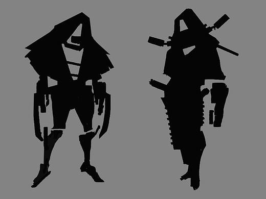 剪影练习（个人主页-ZNTAzMjkyMjg=） - 概念设定 - 站酷设计师linzzi原创素材 - 站酷ZCOOL