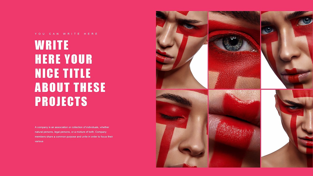 化妆品品牌市场营销策划范思哲品牌形象ppt模板