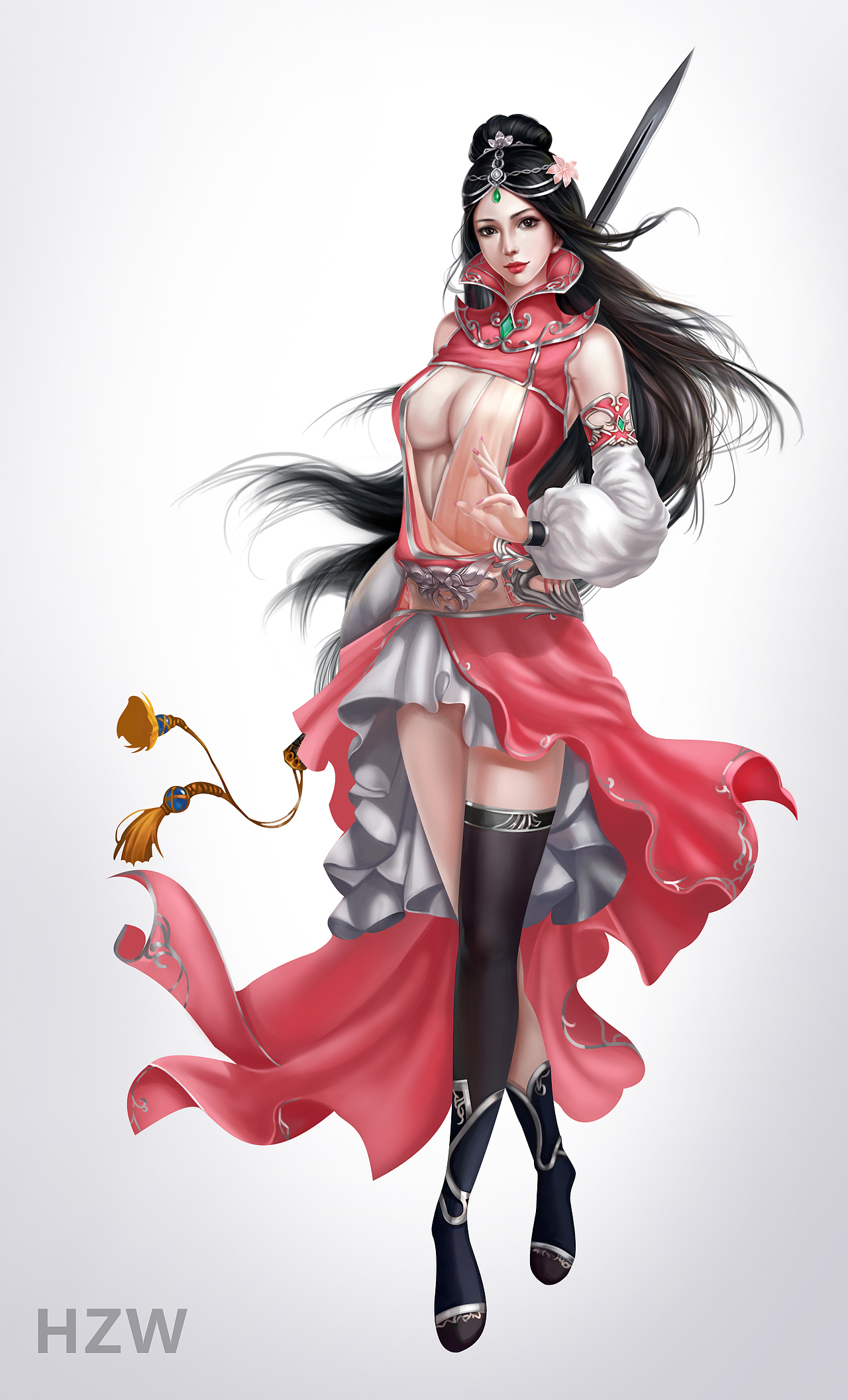 仙侠类原画作品|插画|游戏原画|hzwboy_原创作品-站酷(zcool)