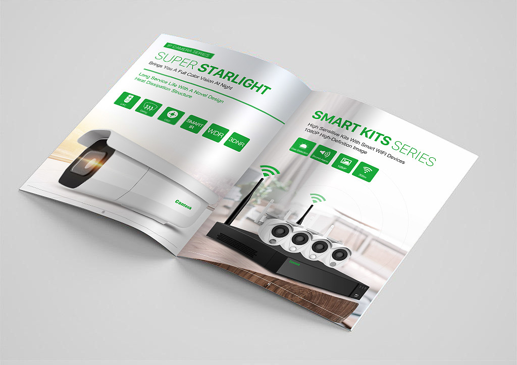 产品目录册 监控摄像头（图ZMTQ2MTI3MzM2） - 书籍/画册 - 站酷设计师Young0121原创素材 - 站酷ZCOOL