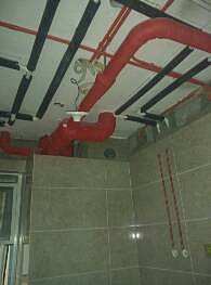 石家庄新源燕府装修工地报导。