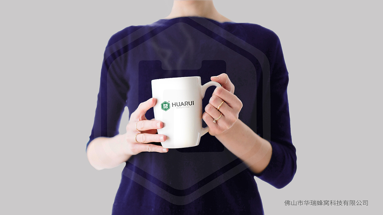 华瑞蜂窝英文LOGO