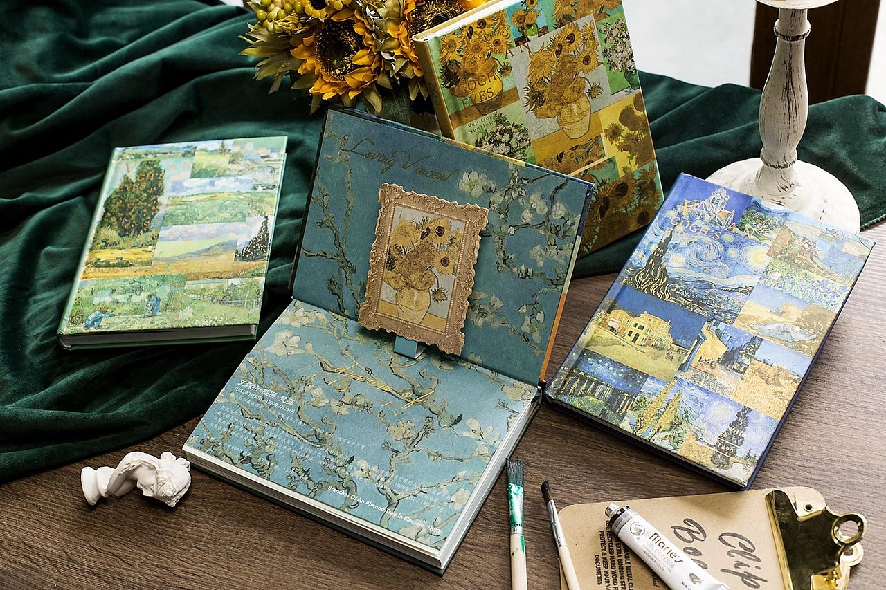 本册设计/油画系列1——梵高