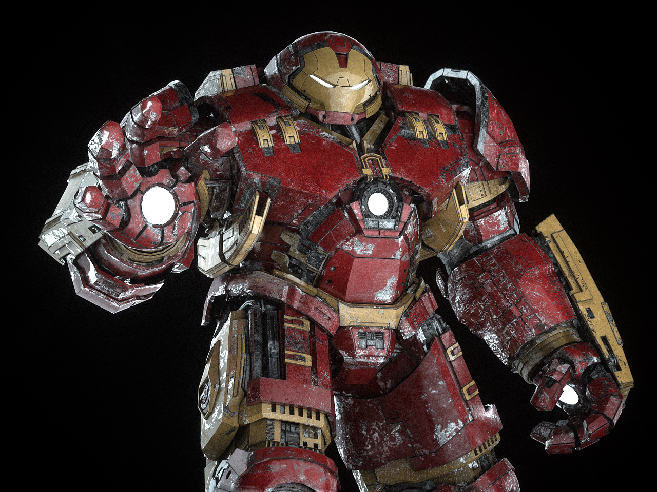 《复仇者联盟》——反浩克装甲:战损