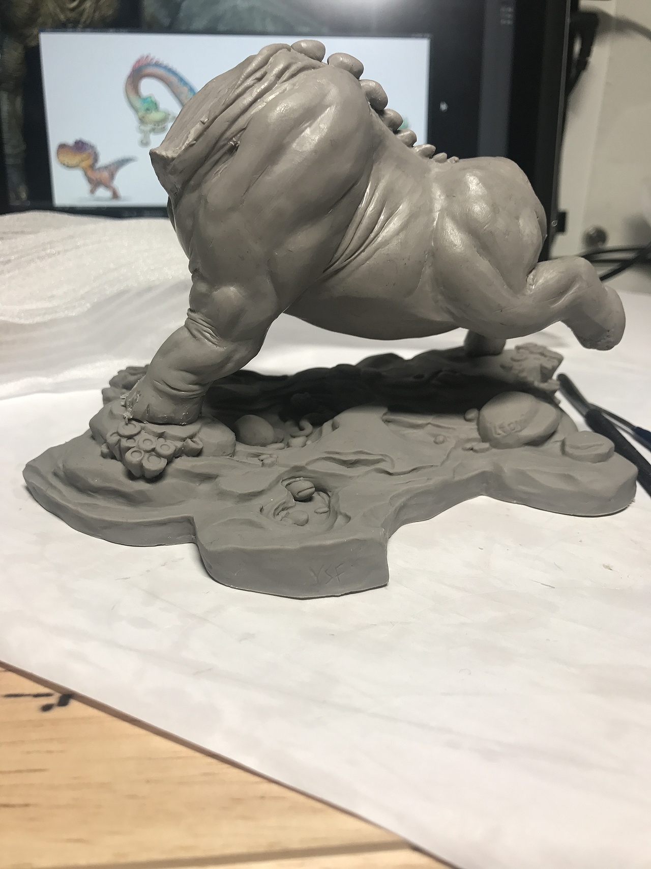 《群龙漫步》第4弹——“量天尺”LEON（图ZNzcxNjA5MTY=） - 手办/模玩 - 站酷设计师wolfkid原创素材 - 站酷ZCOOL