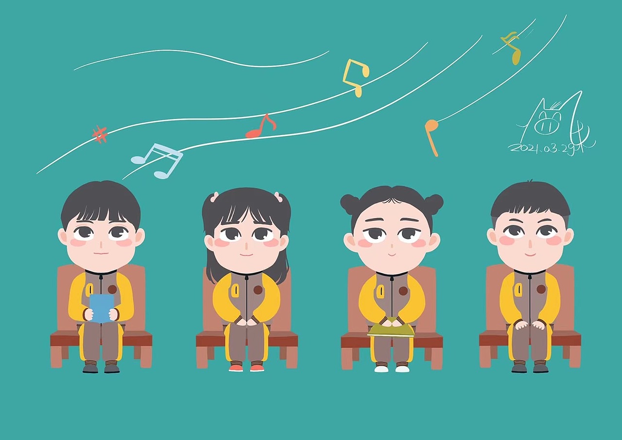 班級(jí)公約（圖ZMjQ5MTM5OTMy） - 兒童插畫 - 站酷設(shè)計(jì)師朱選手原創(chuàng)素材 - 站酷ZCOOL