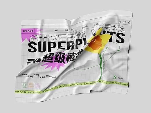 SUPER PLANTS网页设计
