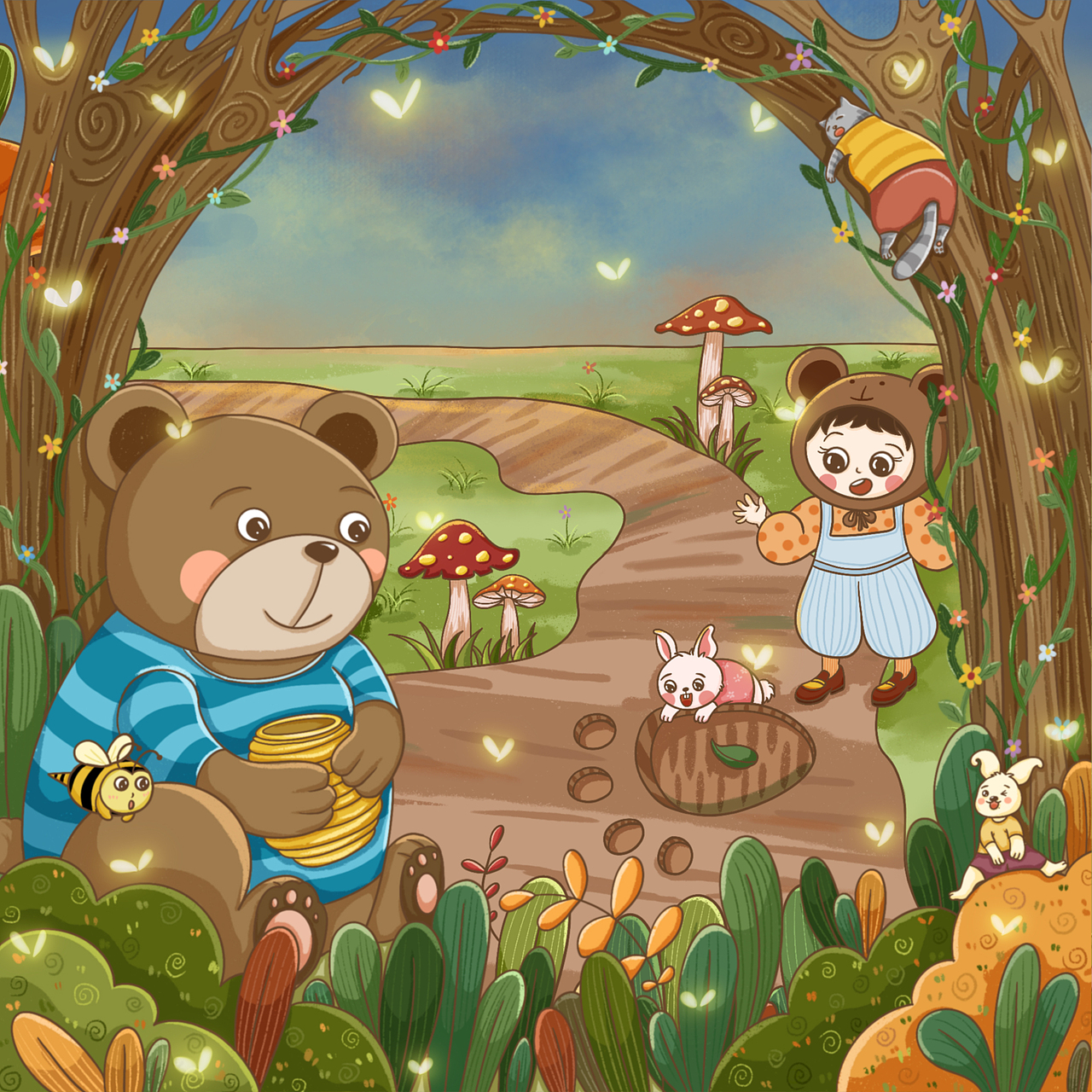 《小七的奇幻之旅》-立體繪本（圖ZMjY3OTgyNzY4） - 繪本 - 站酷設(shè)計師七七七灰原創(chuàng)素材 - 站酷ZCOOL