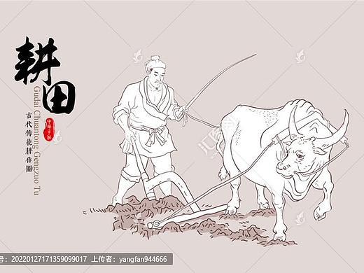 古代耕作种图